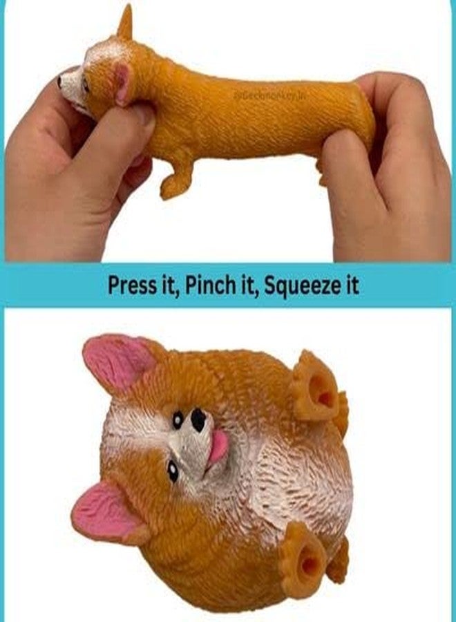 جيك مونكي لعبة جيكمونكي كورجي الإسفنجية لتخفيف التوتر - لعبة لتخفيف التوتر والحركة للكلاب - Image 4